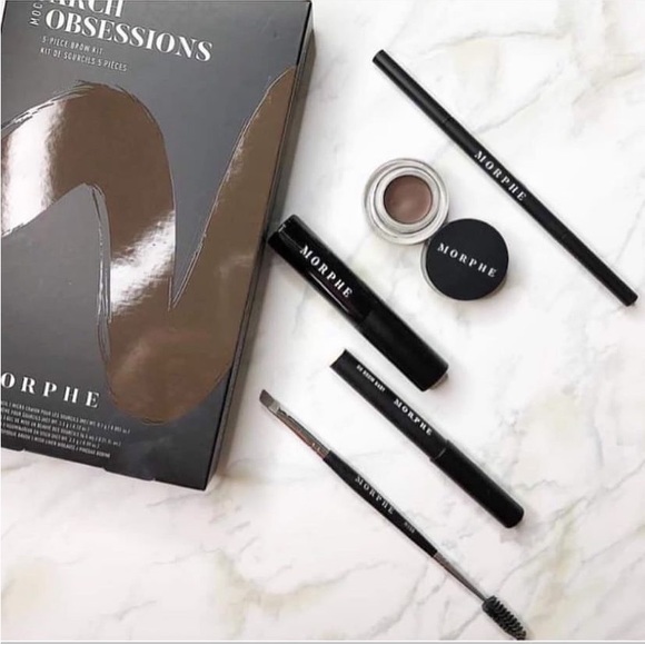 Morphe Arch Obsessions Eyebrow Kit Set Mocha BNIB - Picture 6 of 15